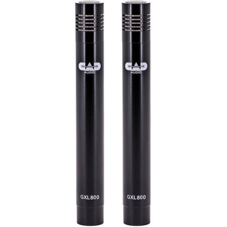 CAD Audio GXL800 Small-Diaphragm Cardioid Pencil Condenser Microphone, Pair