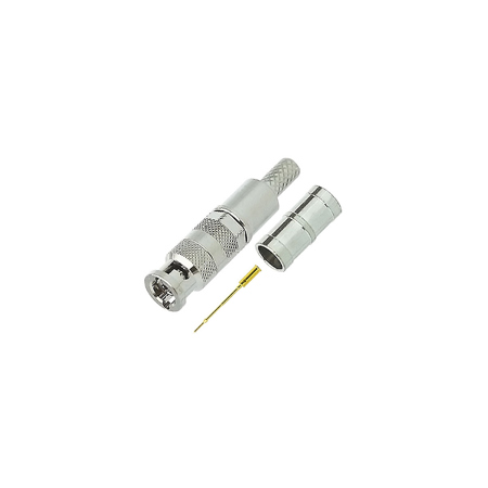 Canare HBCP-D25HDA 12G-SDI Crimp Plug Micro-BNC Connector for L-2.5CHD/L-2.5CHLT Coaxial Cable