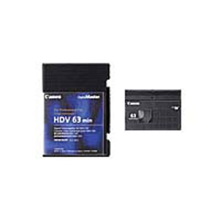 Canon HDVM-E63PRG Pro MiniDV Tape f/HV10, XHA1, XHG1/H1