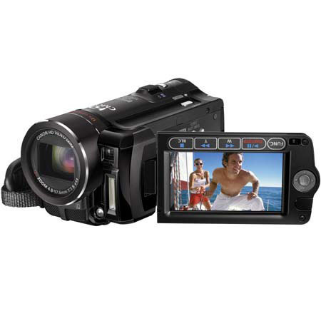 Canon VIXIA HF10 High Definition Flash Memory Camcorder Kit, - Refurbished - with 8GB SD Memory Card, Spare BP-809 Type Lithium-ion Battery, Camcorder Case, Micro-Fiber Cleaning Cloth