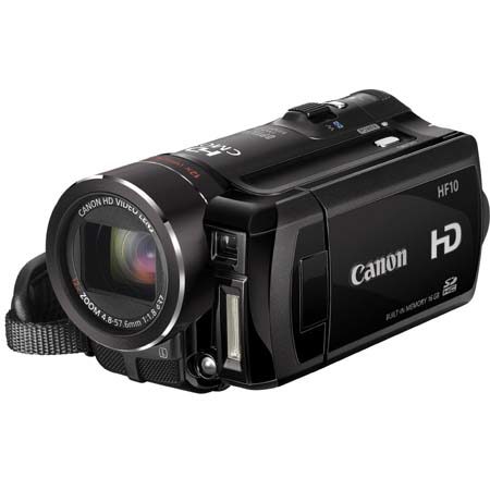 Canon VIXIA HF10 High Definition Flash Memory Camcorder