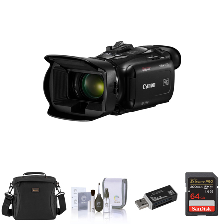 Canon VIXIA HF G70 4K Ultra HD Camcorder with 20x Optical Zoom Lens Bundle