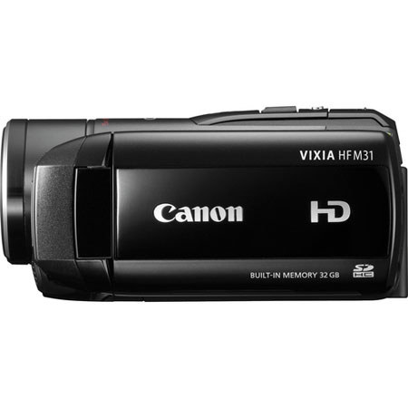 Canon Vixia HFM31 32 GB Dual Flash Memory Camcorder-Refurb #4353B002AA -BLACK