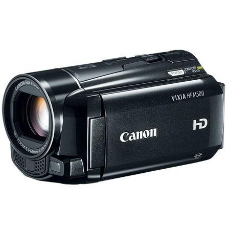 Canon VIXIA HF M500 High Definition Flash Memory Camcorder - Bundle
