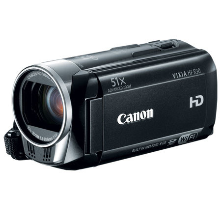 Canon VIXIA HF R30 HD 8GB Internal Flash Memory Camcorder