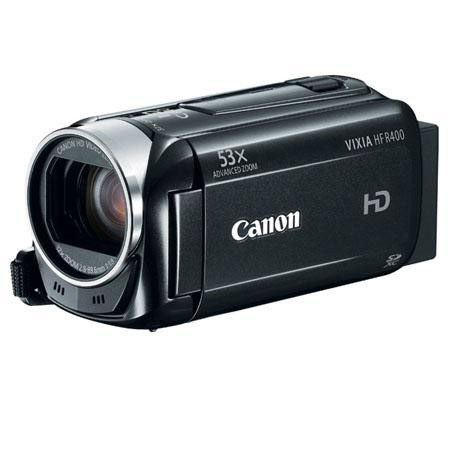 Canon VIXIA HF R400 Full HD Camcorder With Upgrade Bundle