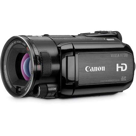 USED Canon VIXIA HF S10 Dual Flash Memory Camcorder with 10x