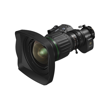 Canon CJ14EX4.3 IASE 4K UHD 4.3-60mm f/1.8 2/3" 14x Portable Servo Zoom Lens