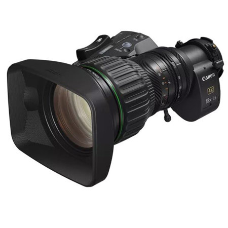 Canon CJ18ex7.6B IASE S 2/3" 4K UHD ENG/EFP 7.6-137mm Zoom Lens with Full Servo