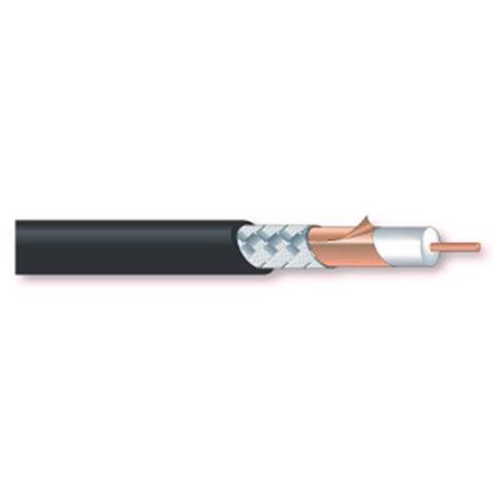 Canare L-3.3CUHD 100m 75 Ohms Digital Video Ultra Low Loss Coaxial Cable, Black