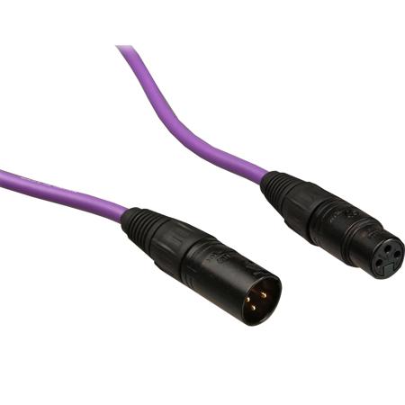 Canare L-4E6S 300m Star Quad Microphone Cable, Purple