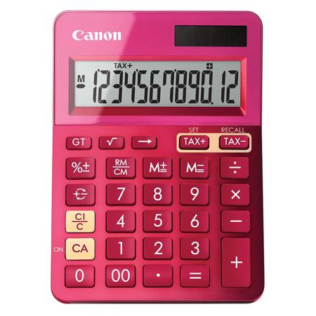 Canon LS-123K Basic Calculator - Metallic Pink