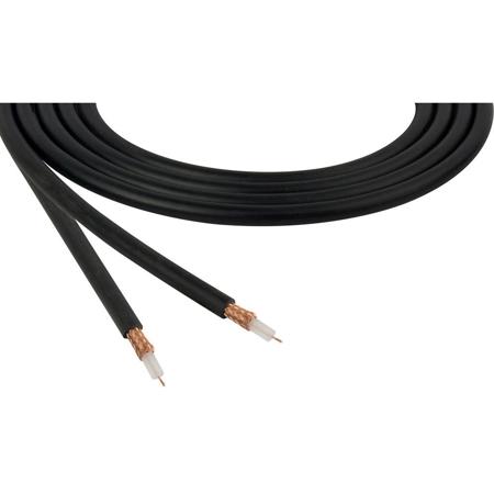Canare LV-61S 500' RG59B/U 75 Ohms Video Coaxial Cable Roll, Black