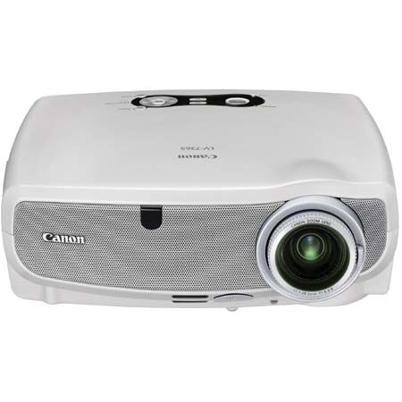 Canon LV-7365 Multimedia Projector with 1.6x Canon Wide Optical Zoom Lens, 3000 ANSI Lumens, Native XGA Resolution (1024 x 768)