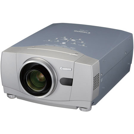 Canon LV-7575 Multimedia Projector with 1.6x Canon Wide Optical Zoom Lens, 5500 ANSI Lumens, Native XGA Resolution (1024 x 768)