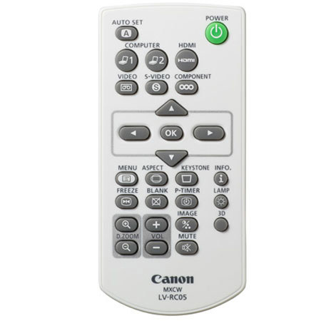 Canon LV RC05 Remote Controller for LV-8235 UST
