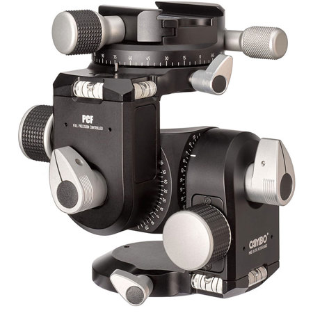Cambo PCF Full Precision Controlled Geared Head w/QR-7 1/4" Quick Release Plate
