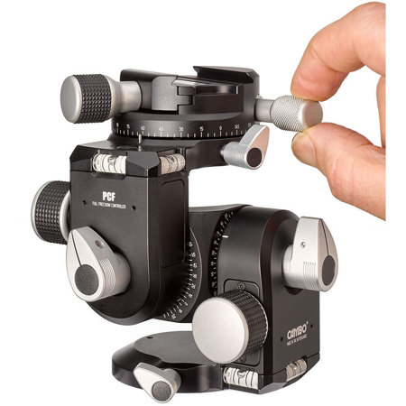 Cambo PCF Full Precision Controlled Geared Head w/QR-7 1/4" Quick Release Plate