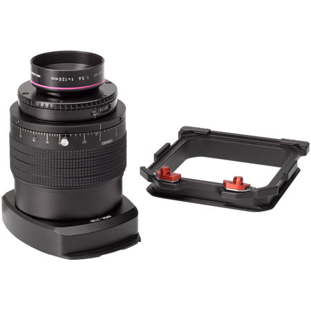 Cambo WRA-2120 Rodenstock 120mm Macro APO-Sironar Lenspanel, Long Helical/Short Barrel + Spacer - No Shutter, Aperture only