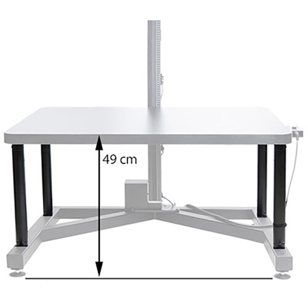 Cambo RPS-221 19.3" Half-Height Leg Extender for Repro Stand Baseboards,Set of 4