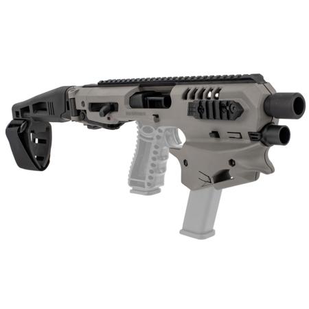 Command Arms MCK for Glock 20 & 21 - Stabilizer Model, Tungsten Gray