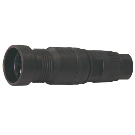Canare 75 Ohm Multichannel 4K-DIN Coax Connector, Female Plug