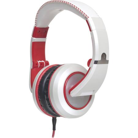 CAD Audio D Audio MH510 Personal Headphones w/Cables & Earpads, White & Red
