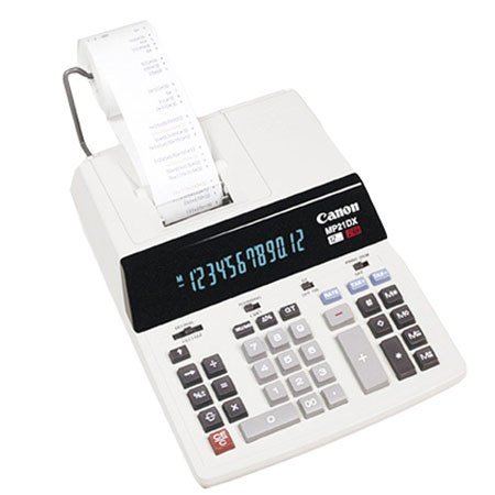 Canon MP21DX 2-Color Printing Calculator