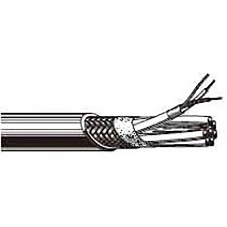 Canare 4 Channel Two-Conductor Spiral Shielded Microphone Cable, 200m, Gray