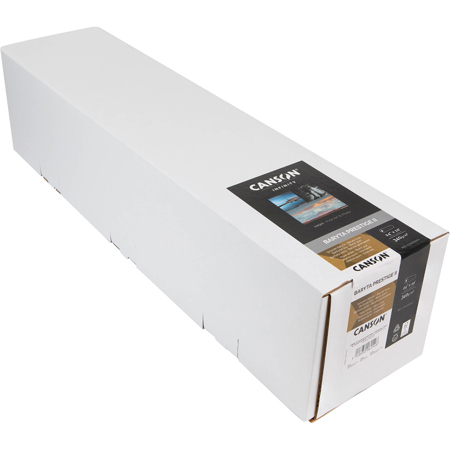 Canson Infinity Baryta Prestige II Smooth Gloss Inkjet Paper Roll, 340gsm 24"x10'