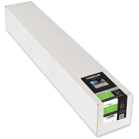 Canson Infinity Somerset Enhanced Velvet Soft Textured Matte Inkjet Paper Roll 255gsm 44"x40'