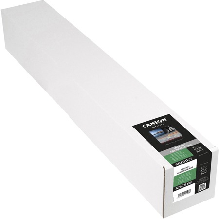 Canson Infinity ARCHES Aquarelle Rag Textured Matte Inkjet Paper Roll, 310gsm 36"x39'