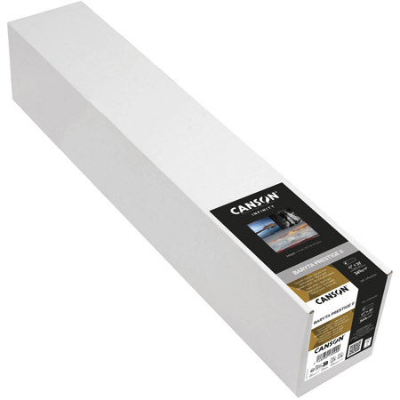 Canson Infinity Baryta Prestige II Smooth Gloss Inkjet Paper Roll, 340gsm 17"x39'
