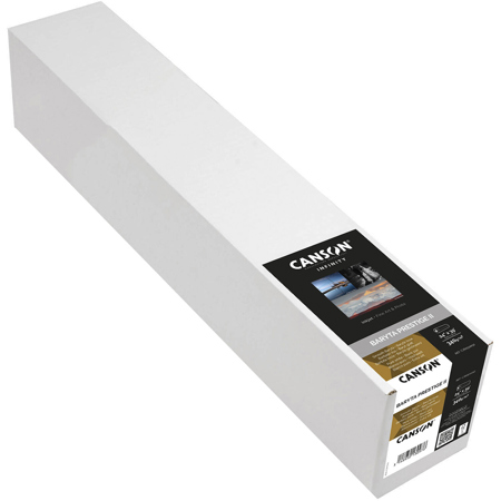 Canson Infinity Baryta Prestige II Smooth Gloss Inkjet Paper Roll, 340gsm 24"x39'
