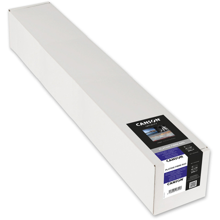 Canson Infinity Platine Fiber Rag Smooth Satin Inkjet Paper Roll, 310gsm 44"x65'