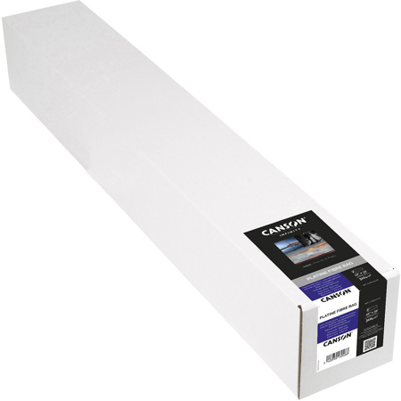 Canson Infinity Platine Fiber Rag Smooth Satin Inkjet Paper Roll, 310gsm 60"x65'