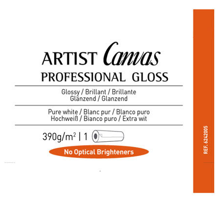 Canson Infinity Artist Canvas, Natural White, 390gsm, 60inx40Ft