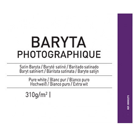Canson Infinity Baryta graphique Satin Photo Paper (8.5x11"), 10 Sheets