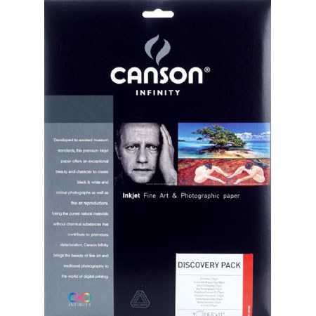 Canson Infinity Discovery Pack US Paper, 8.5x11", 9 Sheets