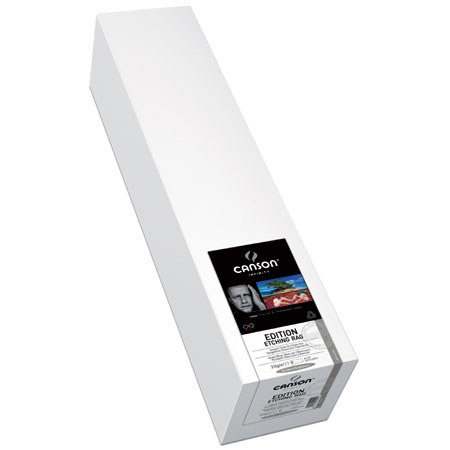 Canson Infinity Edition Etching, 100% Cotton Rag, 310gsm Bright White Matte Inkjet Paper, 17" x 50' Roll