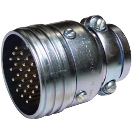 Canare NK27-22C7/8 Circular Multi-Pin Connector, M Plug, 27 Pin