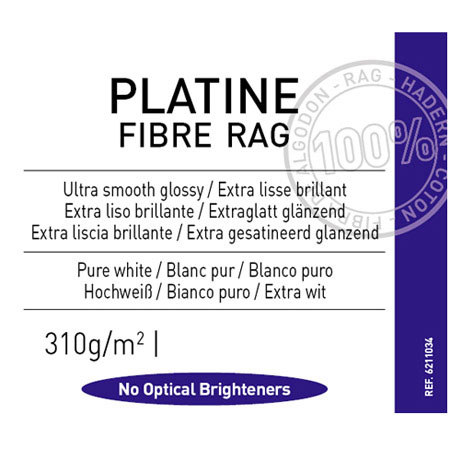 Canson Infinity Platine Smooth Satin Fine Art Paper(17"x50' Roll)