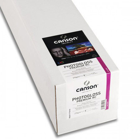 Canson Infinity PhotoGloss Premium RC, 270gsm, 44in x 100Ft Roll