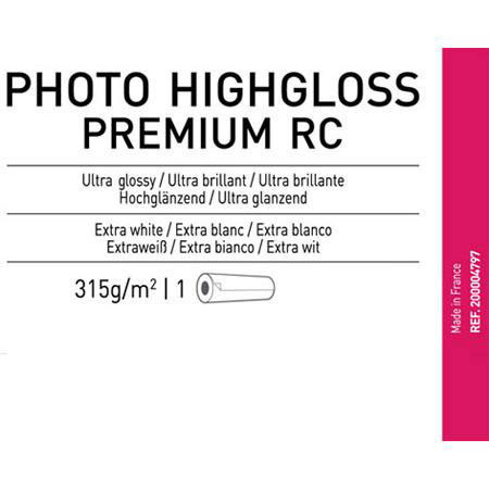 Canson Infinity HighGloss Premium High-Gloss Photo Paper(24"x50' Roll)