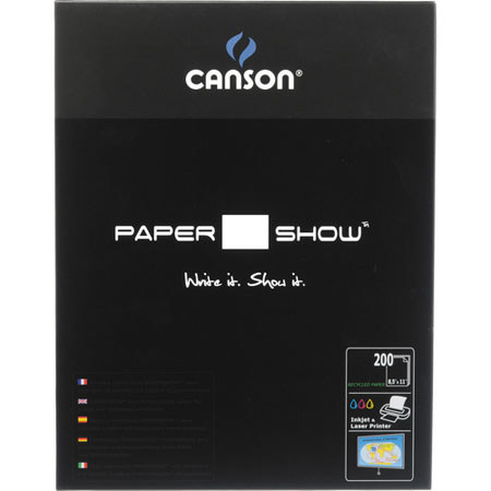 Canson Infinity Papershow A4 Format 200 Printer Papers, 90g