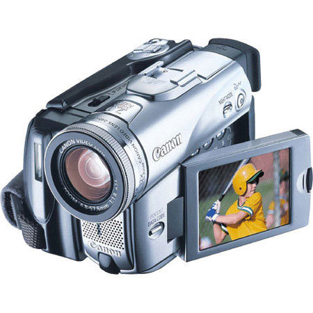 Canon Optura 30 PAL System Mini DV Camcorder, 2.2MP, 12x Optical/240x Digital Zoom, Color Viewfinder, 2.5" LCD Screen