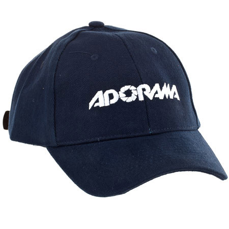 Adorama Photographer's Blue Cotton Twill Baseball Cap