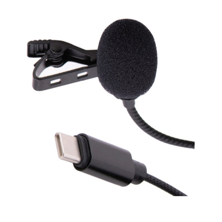 CAD Audio PodMaster PM200 Cardioid Condenser Lavalier Mic with USB-C Connector