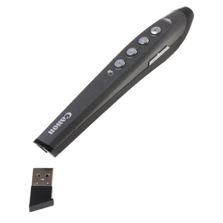 Canon PR-1000-R Wireless Presenter, Red Laser, Black