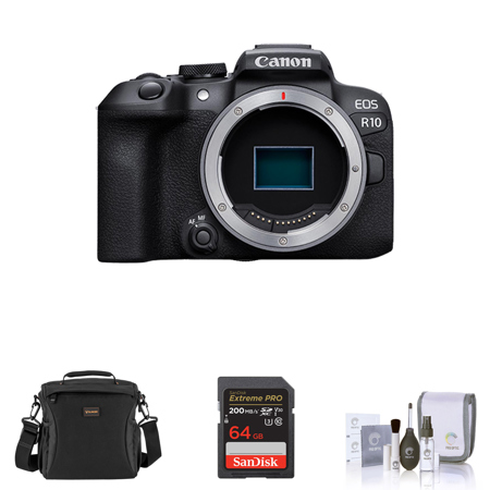 Canon EOS R10 Mirrorless Camera with Accessories Kit 5331C002 AK